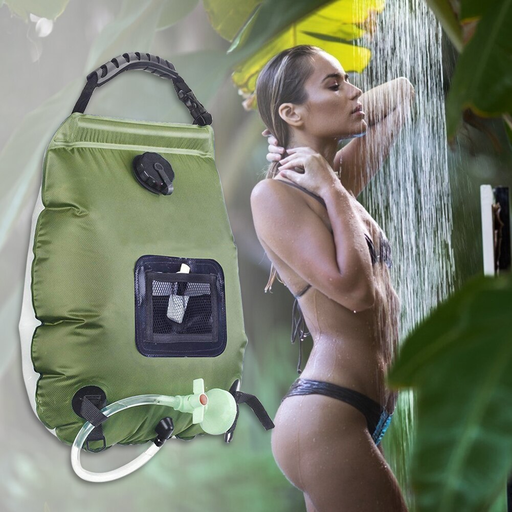 20L Solar-Heated Portable Camping Shower
