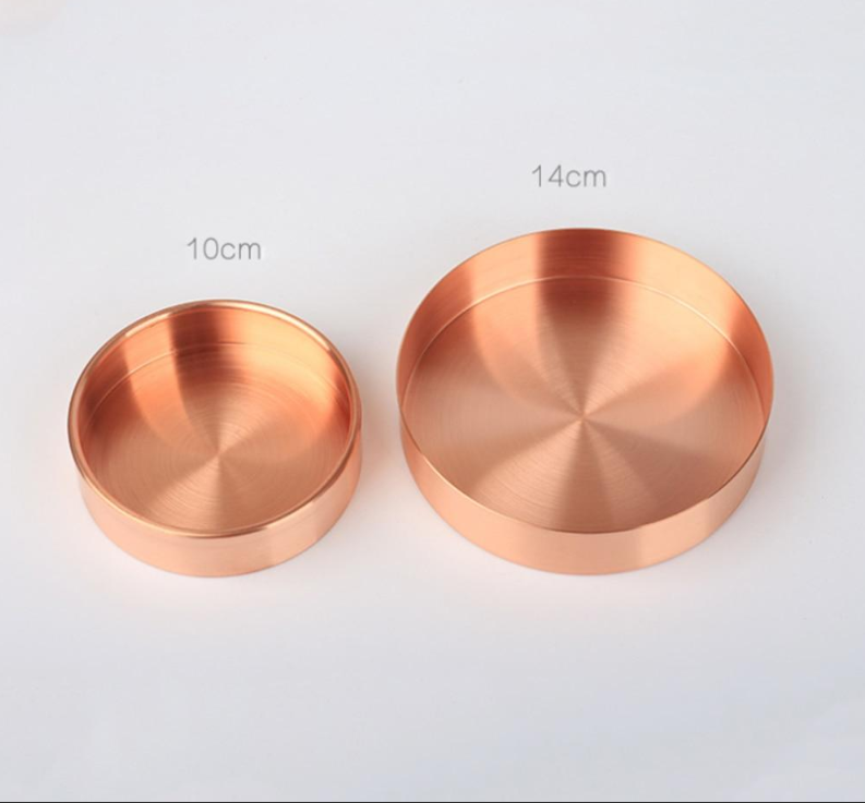 Round Metal Desk Organiser