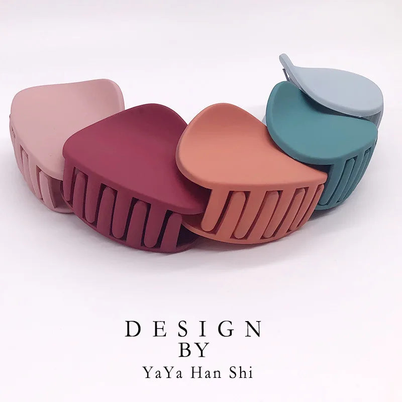 Korean-Style Square Hair Claw Clip