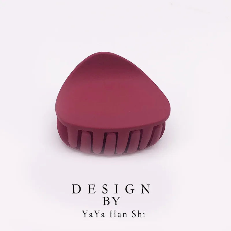 Korean-Style Square Hair Claw Clip